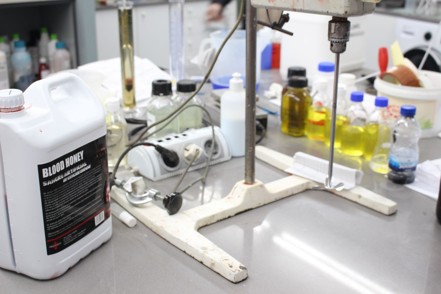 Preparación de Blood Honey en el laboratorio